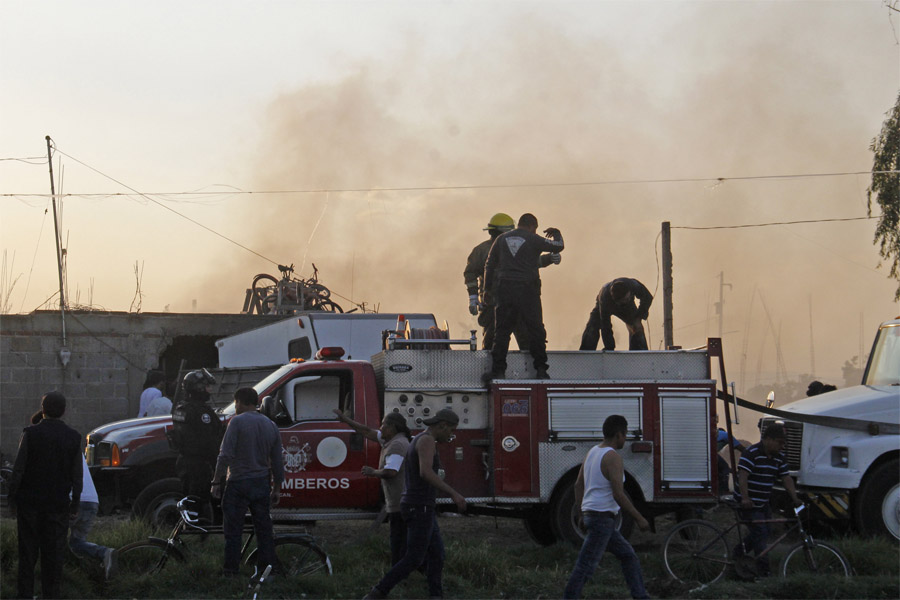 Explosión de polvorín en Texmelucan dejó cuatro muertos