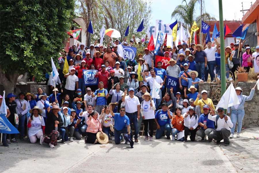 Respaldan ciudadanos propuesta de Filomeno Sarmiento