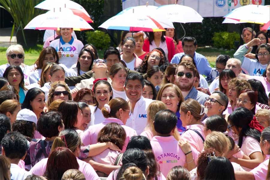 Anunció Rivera reapertura de 500 estancias infantiles