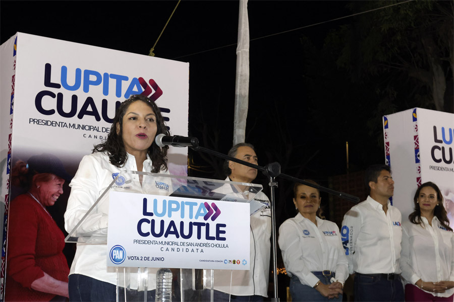 Soy la candidata a vencer: Lupita Cuautle Torres