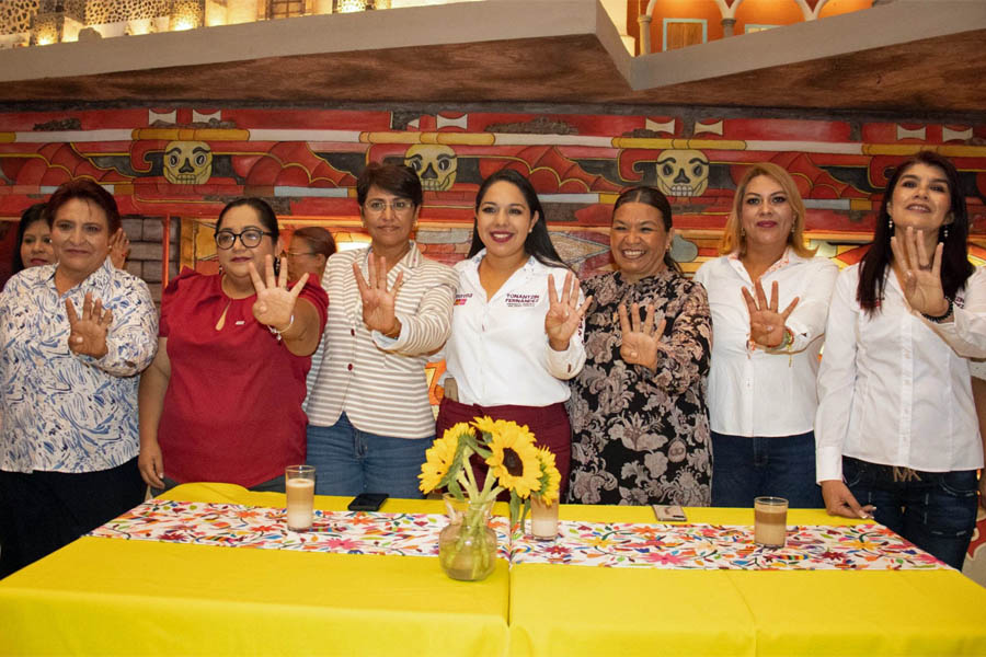 Firmó Tonantzin Fernández compromiso a favor de las mujeres