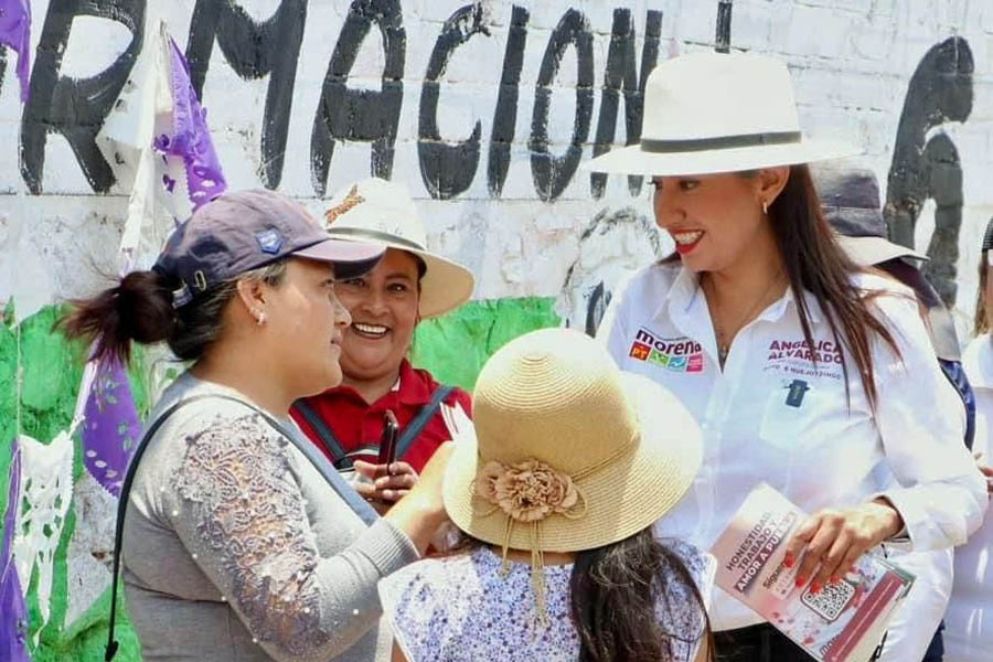 Destaca Angélica Alvarado el rescate a juntas auxiliares