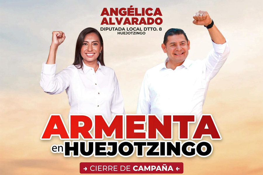 Cierra campaña Angélica Alvarado acompañada de Armenta