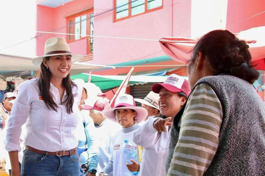 Va Angélica Alvarado por tecnificar el campo en Tlaltenango