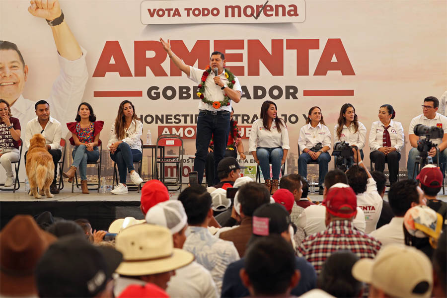 Anunció AA estación ferroviaria y seguridad en Huejotzingo