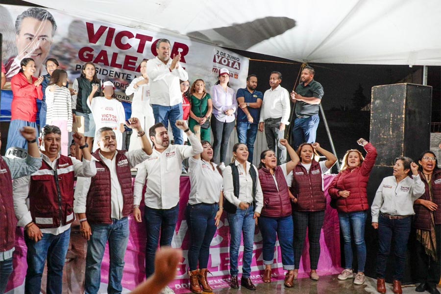 Llamó Galeazzi a votar todo Morena el 2 de junio