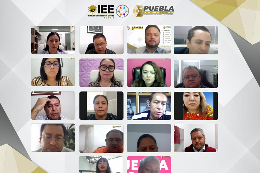 Aprobó IEE sustituciones de candidaturas y debates