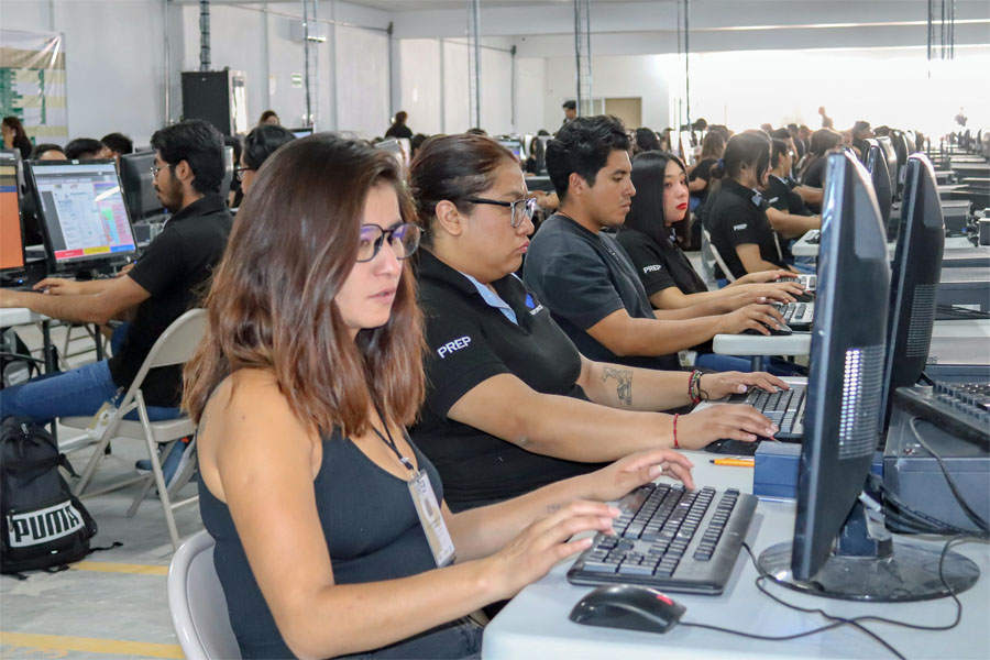 Realizó IEE último simulacro del PREP de cara al 2 de junio