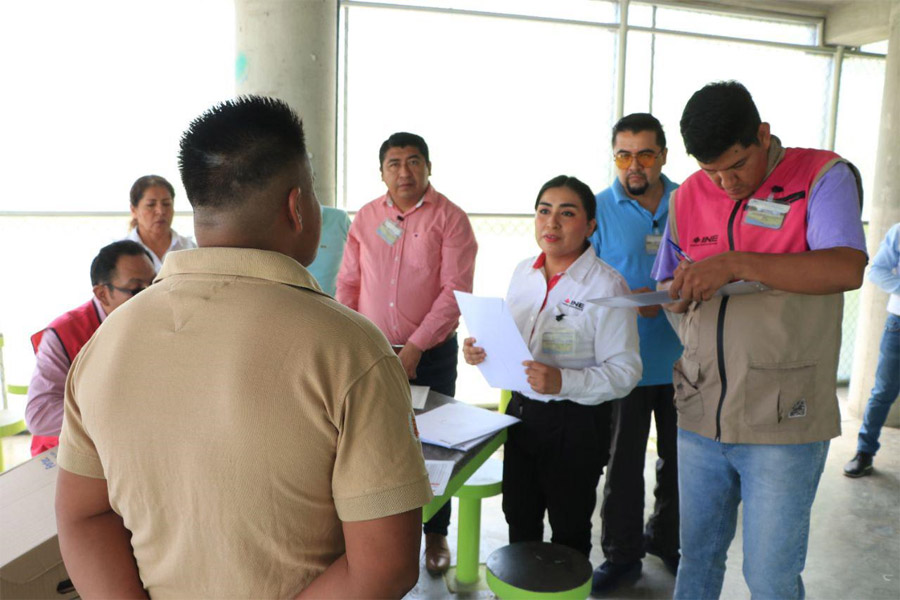 Inició proceso electoral en centros penitenciarios de Puebla