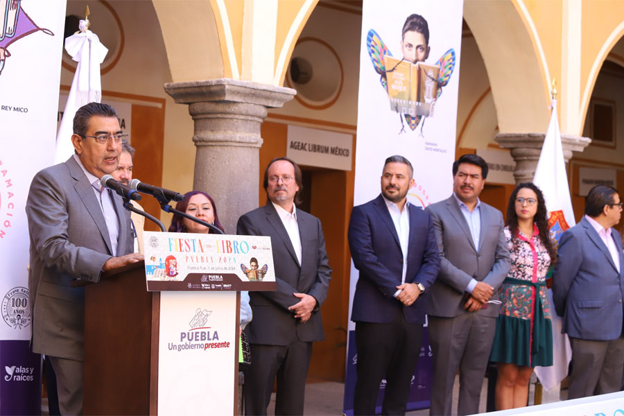 Inauguró gobernador Céspedes “Fiesta del Libro 2024”