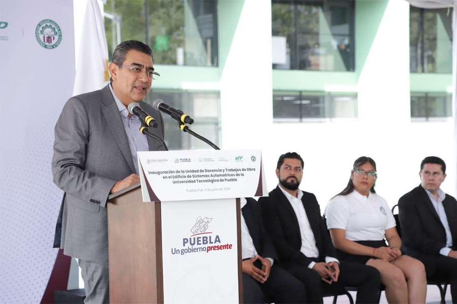 Inauguró Céspedes infraestructura educativa en la UTP