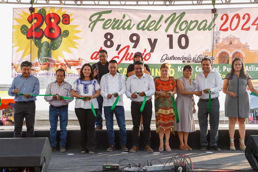 Inauguró Mundo Tlatehui edición 28 de la feria del nopal