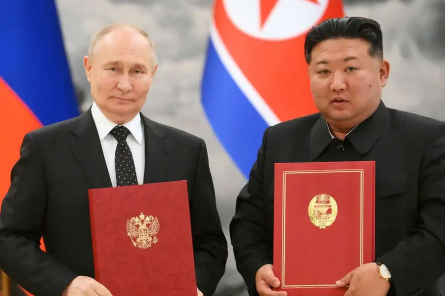 Firmaron acuerdo de defensa Rusia y Corea del Norte