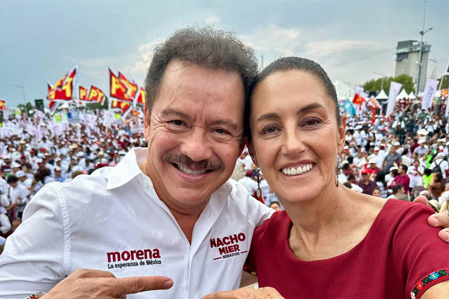 Celebró Nacho Mier Plan C con la primera mujer presidenta