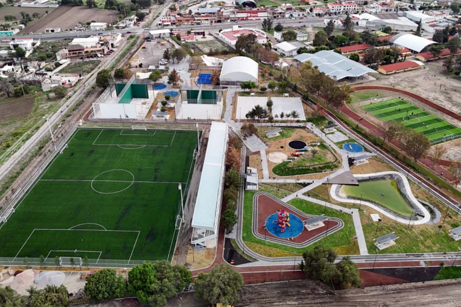 Inauguró Céspedes Parque de la Familia en Tepeaca