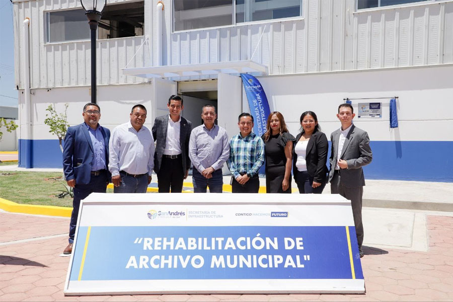 Rehabilitó Mundo Tlatehui el edificio de Archivo Municipal