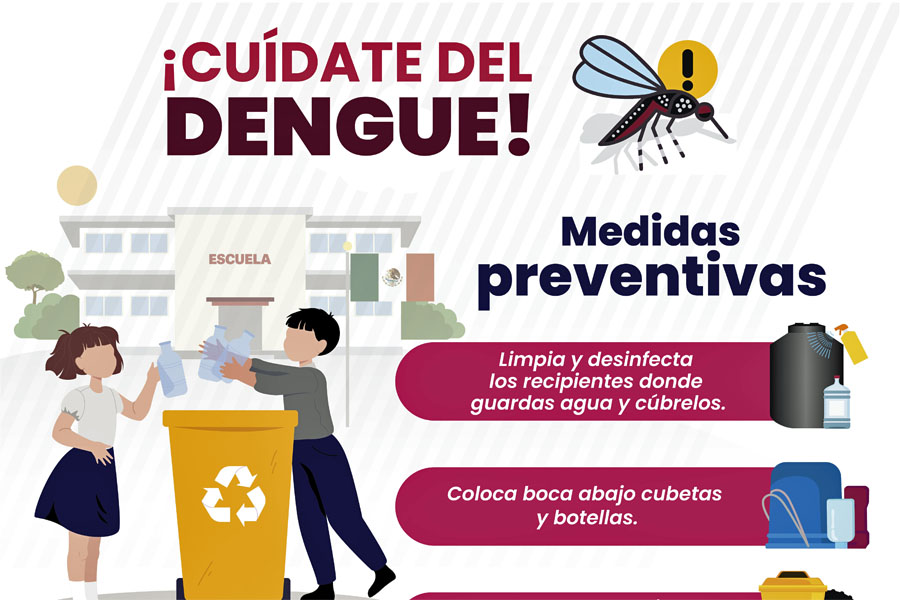 Descartó Salud muertes por dengue en las últimas 24 horas