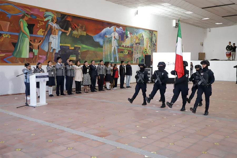 Encabezó Mundo Tlatehui ceremonia del mes de julio