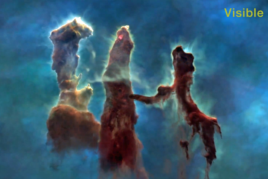 Comparte NASA video de nebulosa los “Pilares de la Creación”