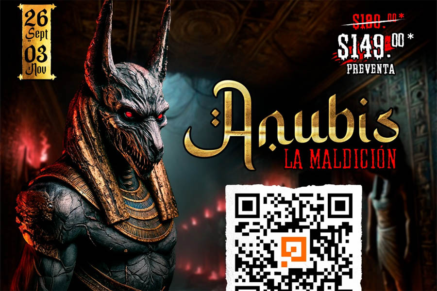 Estará en Puebla la aterradora “Anubis La Maldición”