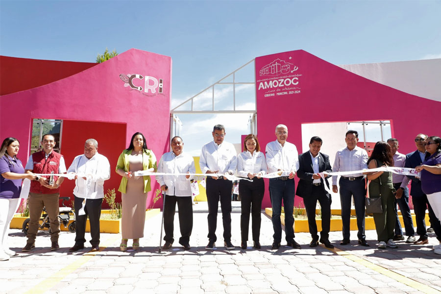 Inauguró gobernador Céspedes y Gaby Bonilla CRI en Amozoc