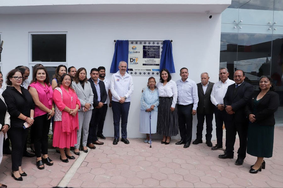 Entregó Mundo Tlatehui rehabilitación del edificio del DIF