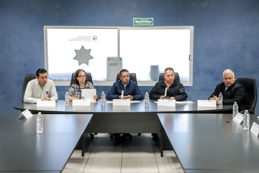 Encabezó Mundo Tlatehui mesa de seguridad y justicia