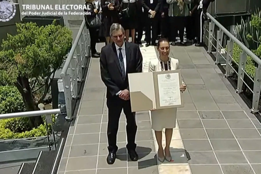 Claudia Sheinbaum es oficialmente la presidenta de México