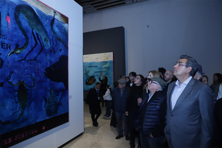 Inauguró Céspedes exposición “Así Sueño” de Amador Montes