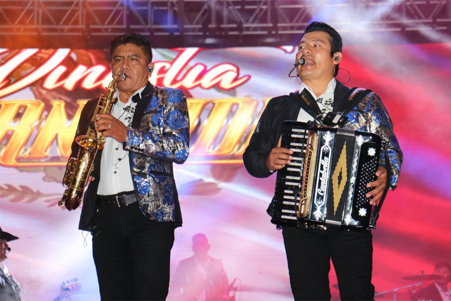 Llegó la Dinastía Hernández a la Feria de San Pedro Cholula