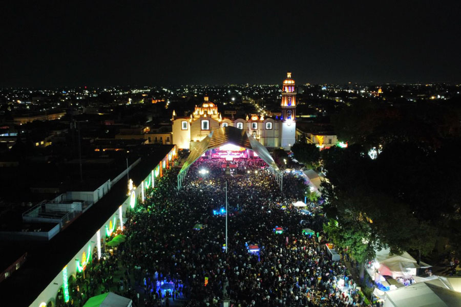 Registró 500 mil visitantes Feria de Cholula: Paola Angon