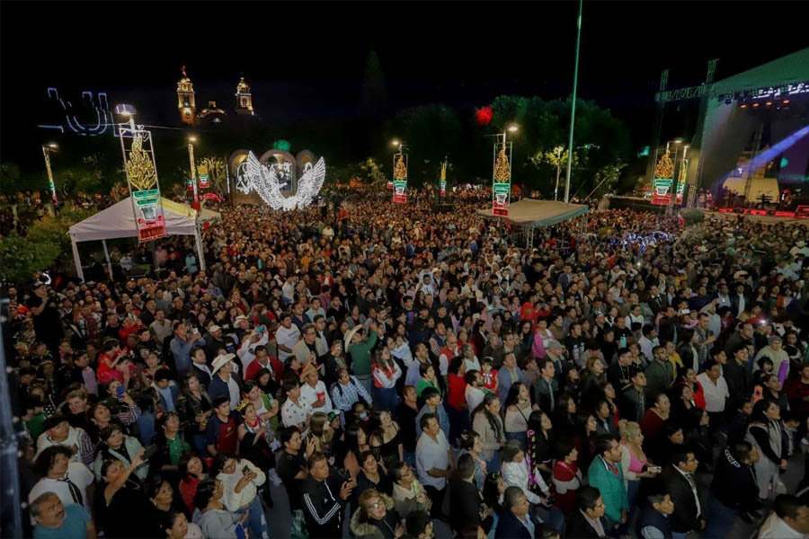 Encabezó Mundo Tlatehui su último Grito de Independencia