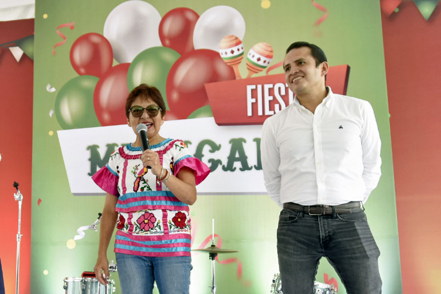 Celebró BUAP y Lilia Cedillo la tradicional fiesta mexicana