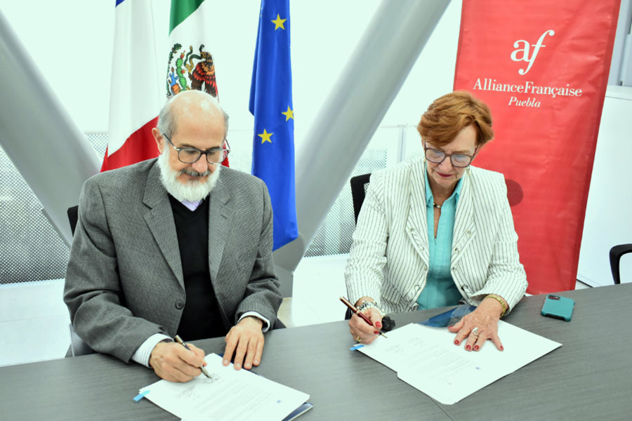 BUAP y Alianza Francesa firmaron convenio de colaboración