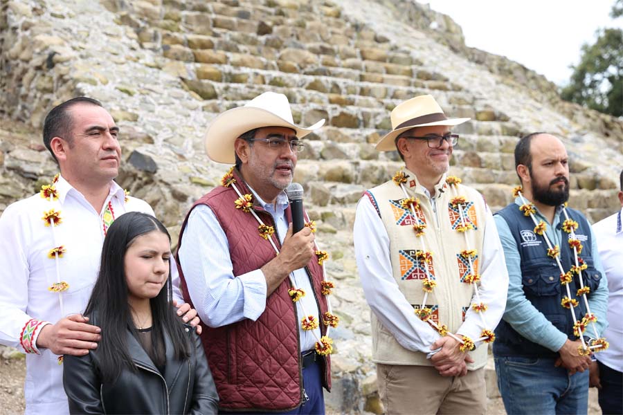 Supervisó Céspedes construcción de museo de sitio en Teteles