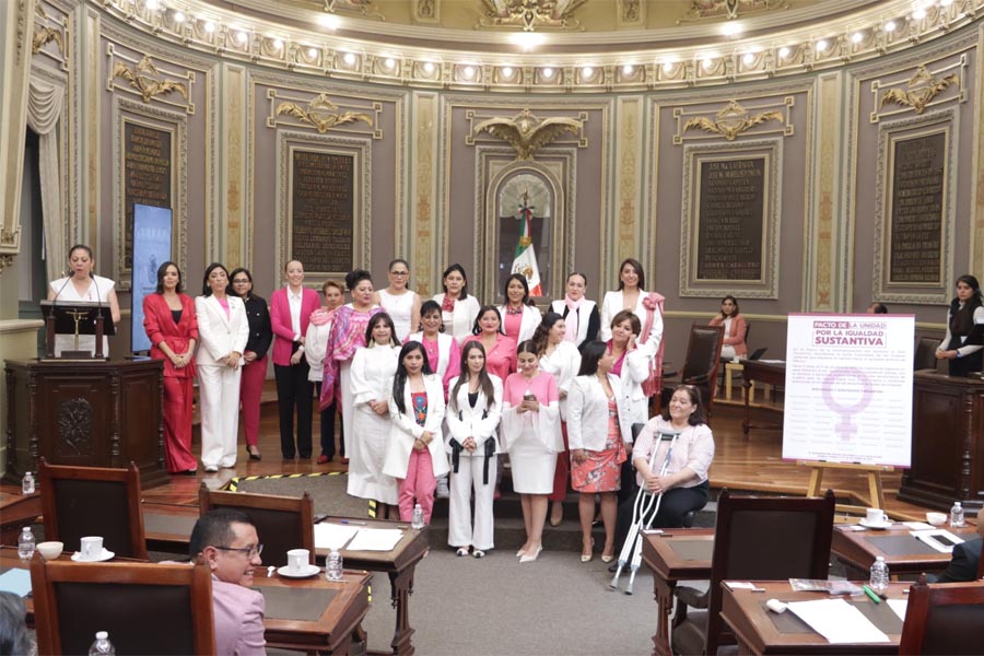 Firmó LXII Legislatura Pacto por la Igualdad Sustantiva