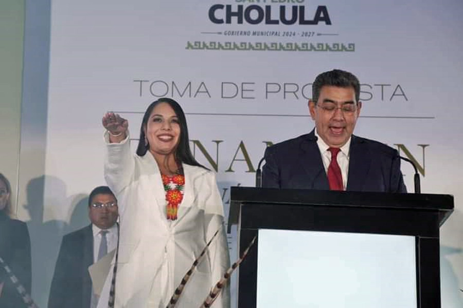 Es Tonantzin Fernández la presidenta de San Pedro Cholula