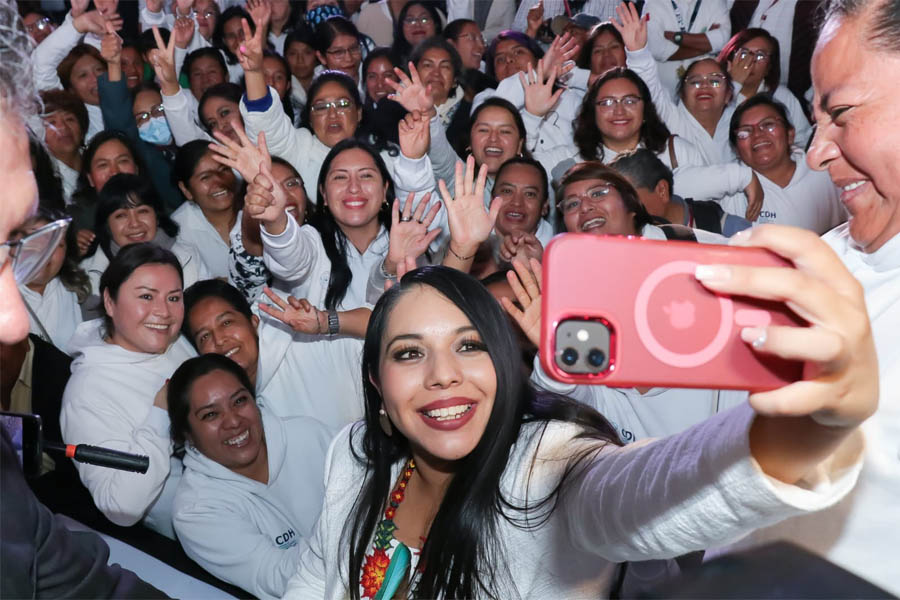 Es Tonantzin Fernández la presidenta de San Pedro Cholula