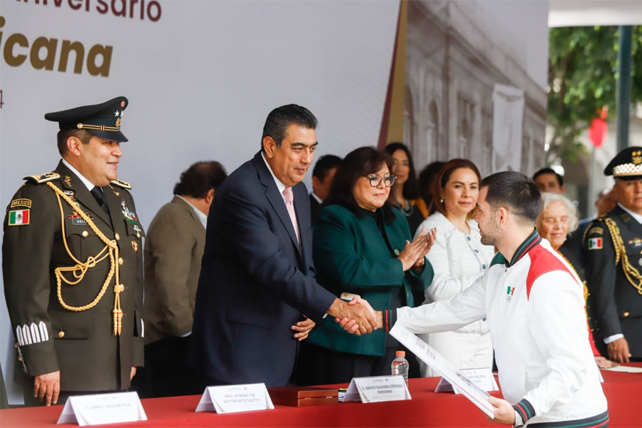 Encabezó Céspedes ceremonia de la Revolución Mexicana