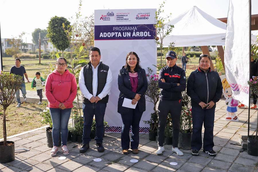 Inició Lupita Cuautle la "Jornada Adopta un Árbol"