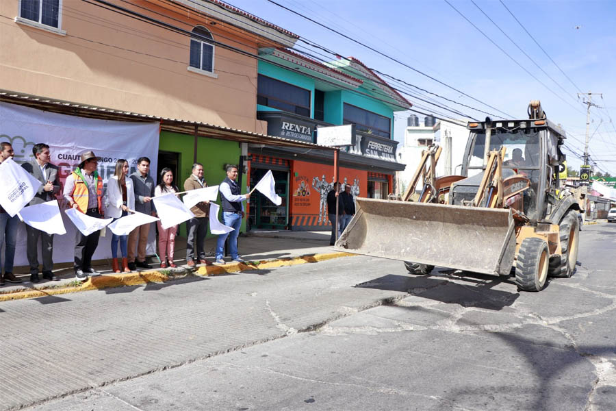 Inició Omar Muñoz rehabilitación de Avenida México-Puebla