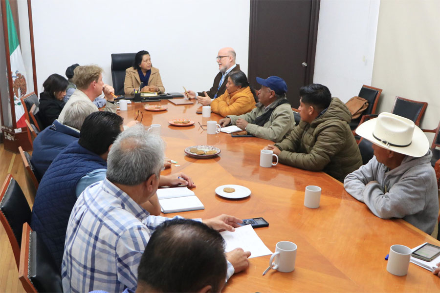 Se reunió SDR con productores de aguacate de Atlixco