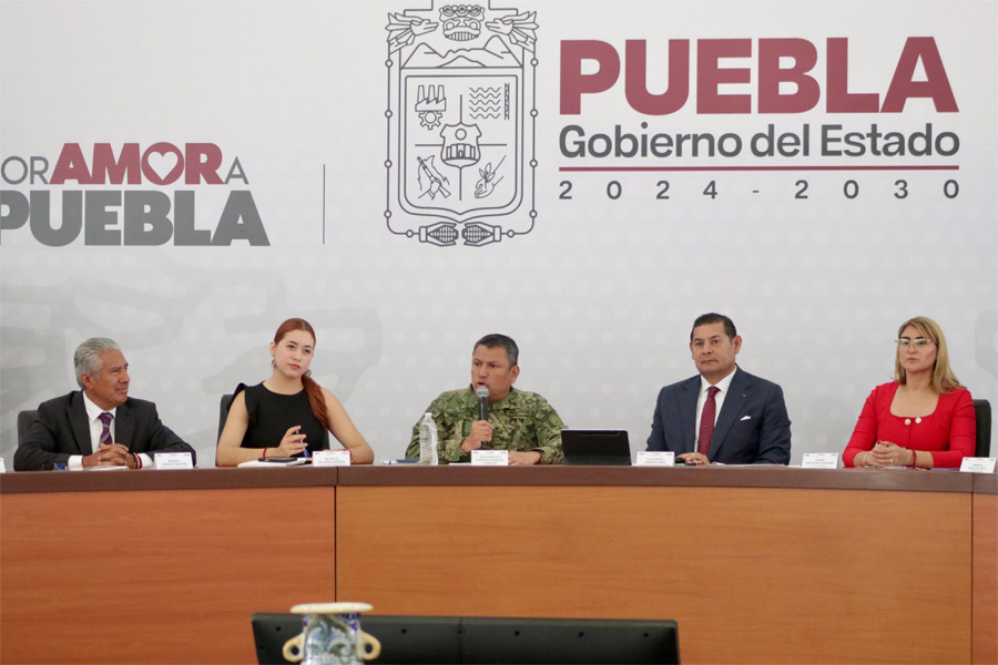 Cuidarán la Feria de Puebla 2025 mil 400 elementos: Armenta
