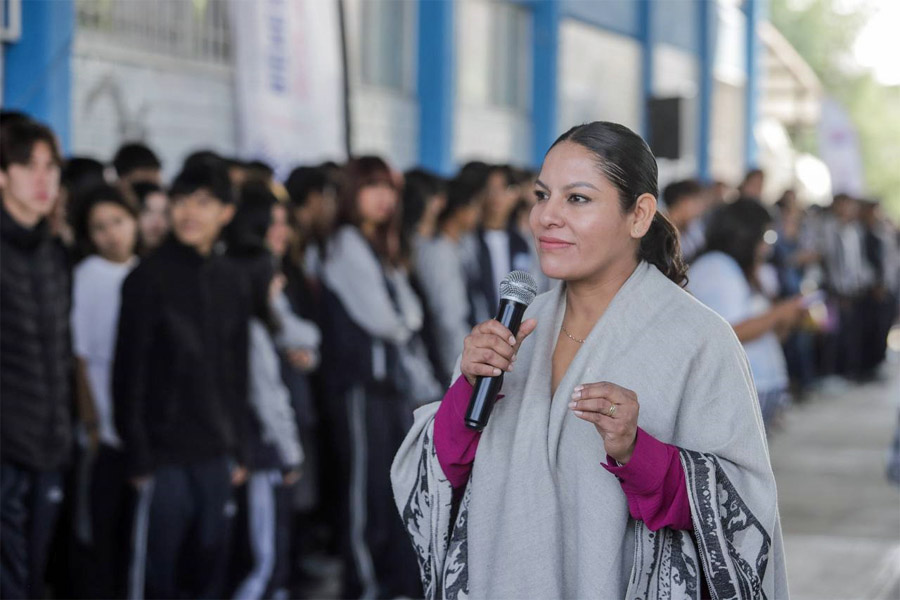 Encabezó Lupita Cuautle Un Día con la Presidenta