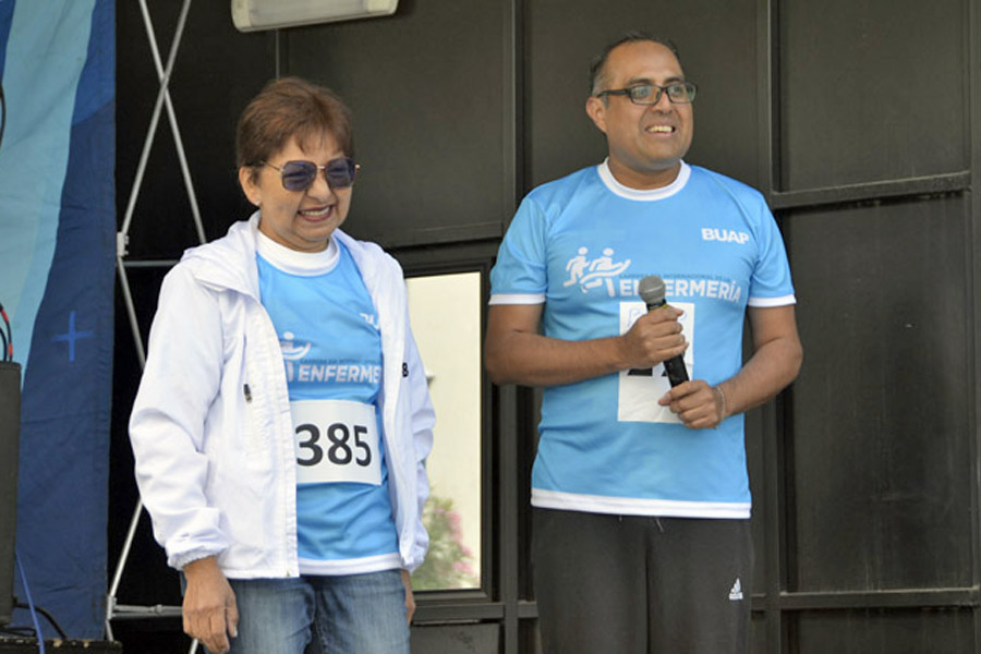 Celebra BUAP carrera por Día Internacional de la Enfermería