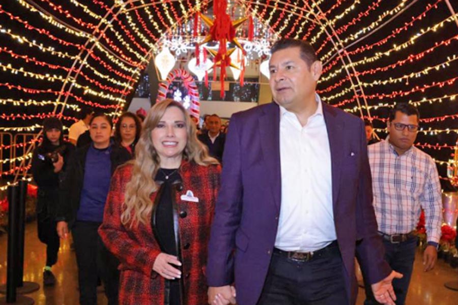 Inauguró gobernador Armenta Festival Navideño 2025